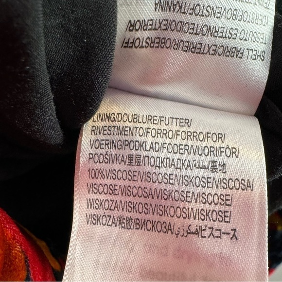 NWT Farm Rio Velvet Dress in Black Banana Sky Size Medium - Picture 11 of 12